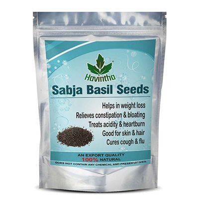 Buy Havintha Natural Sabja Basil Seeds