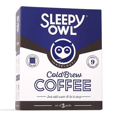 Buy Sleepy Owl Coffee Hazelnut Cold Brew Packs
