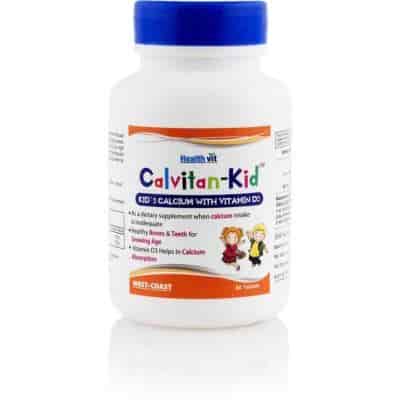 Buy HealthVit CAL - KID Kid's Calcium with Vitamin D3