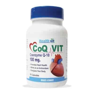 Buy Healthvit Co-Qvit CO-Q 10 Enzyme 100 mg