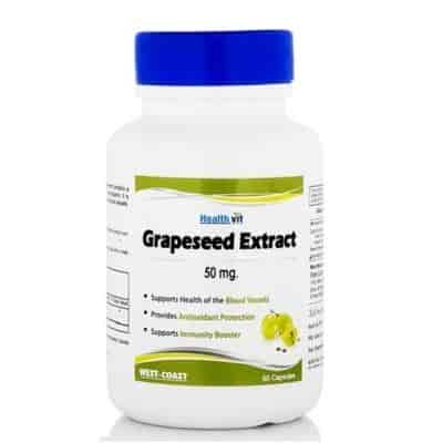Buy HealthVit Grape Seed 50 mg Immunity Booster