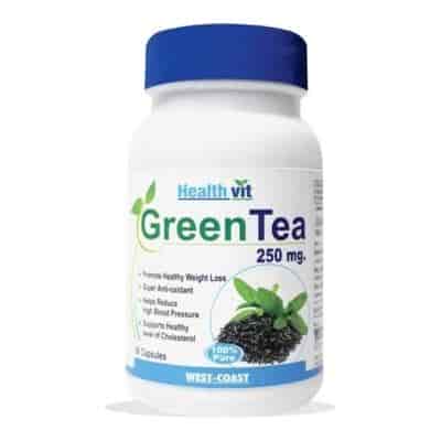Buy Healthvit Green Tea 250 mg