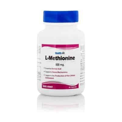 Buy Healthvit L-Methionine 500 mg