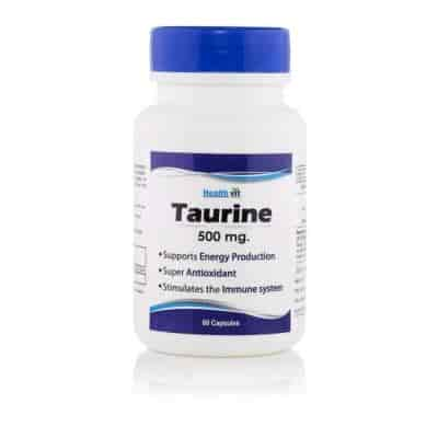 Buy Healthvit Taurine 500 mg