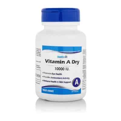 Buy Healthvit Vitamin A Dry 10000 IU