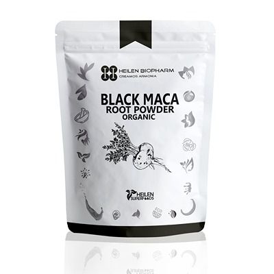 Buy Heilen Biopharm Organic Peruvian Black Maca Root Powder