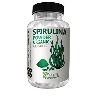 Buy Heilen Biopharm Organic Spirulina Capsules