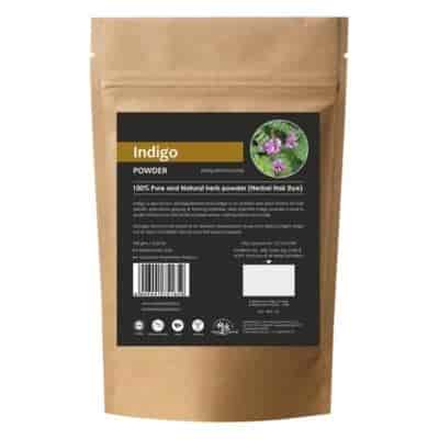 Buy Herb Essential Indigo Leaves (Indigofera tinctoria) Powder