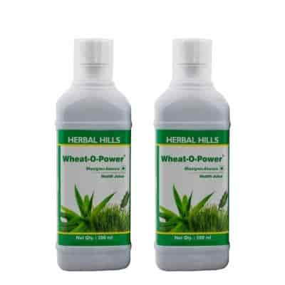 Buy Herbal Hills Aloevera Wheatgrass Juice (Combo)