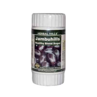 Buy Herbal Hills Jambuhills Ayurvedic Capsules for Healthy Blood Sugar