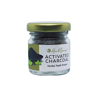 Buy Herbsense Activated Charcoal Herbal Tooth Powder