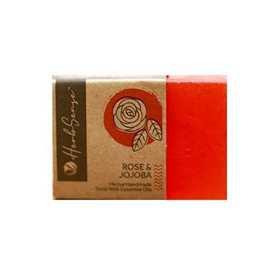 Buy Herbsense Rose and Jojoba Premium Herbal Handmade Soap
