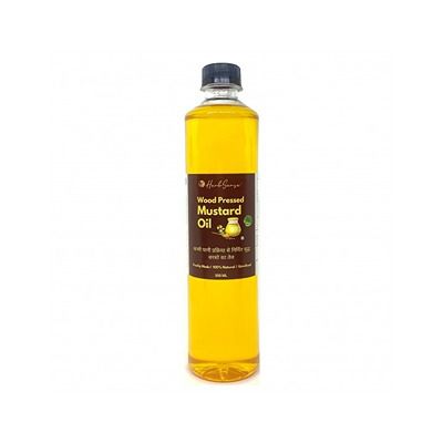 Buy Herbsense Wood Pressed Mustard Oil