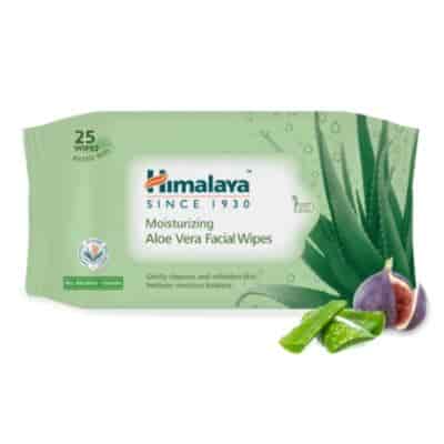 Buy Himalaya Moisturizing Aloe Vera Facial Wipes