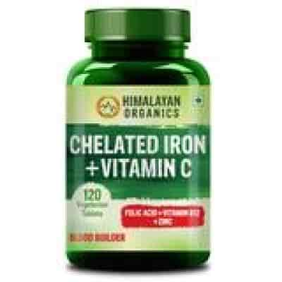 Buy Himalayan Organics Chelated Iron with Vitamin C Supplement