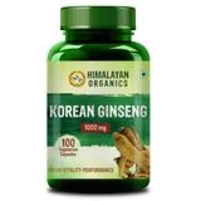 Buy Himalayan Organics Korean Red Ginseng 1000mg Serve