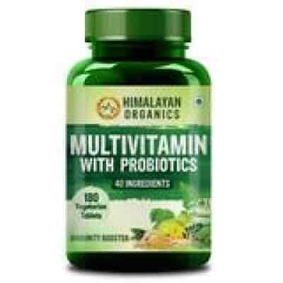 Buy Himalayan Organics Multivitamin for men & women with 40 ingredients with probiotics