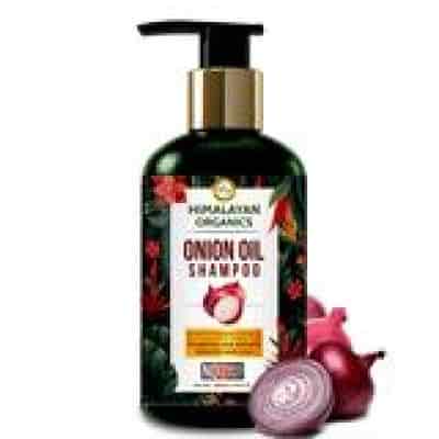 Buy Himalayan Organics Onion Oil Shampoo for Hair Growth No Parabens & No Sulphate