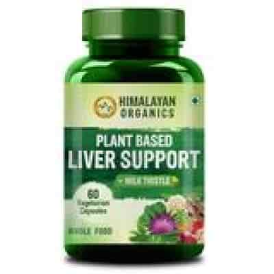 Buy Himalayan Organics Plant Based Liver Support with Milk Thistle for Liver Support
