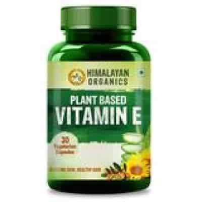 Buy Himalayan Organics Plant Based Vitamin E Capsules Non GMO Sunflower Oil Aloevera Oil Argan Oil