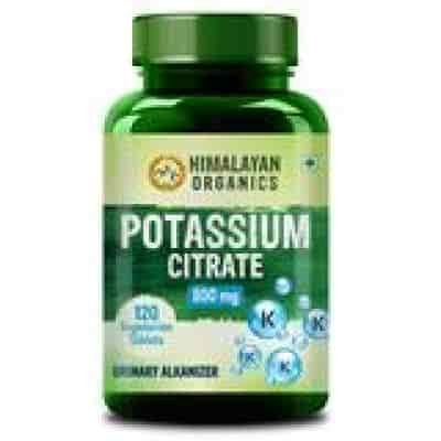 Buy Himalayan Organics Potassium Citrate 800mg Supports Nerve & Muscle Health