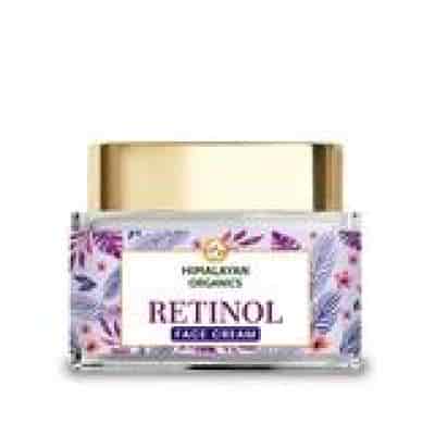 Buy Himalayan Organics Retinol Cream for women for wrinkles lines and skin dullness with Hyaluronic Acid & Vitamin E