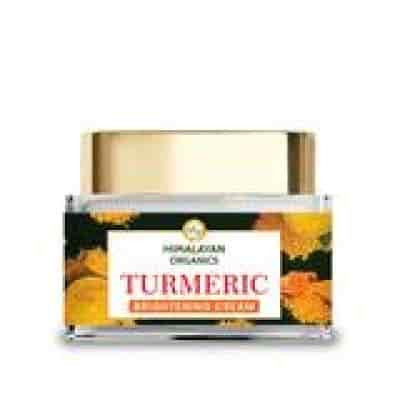 Buy Himalayan Organics Turmeric Brightening Cream Dark Spot Reduction No Parabens Silicones Mineral Oil