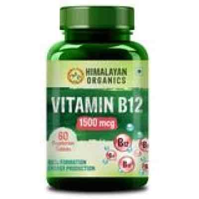 Buy Himalayan Organics Vitamin B12 1500mcg B1 B5 B6 Folic Acid Alpha Lipoic Acid & Inositol