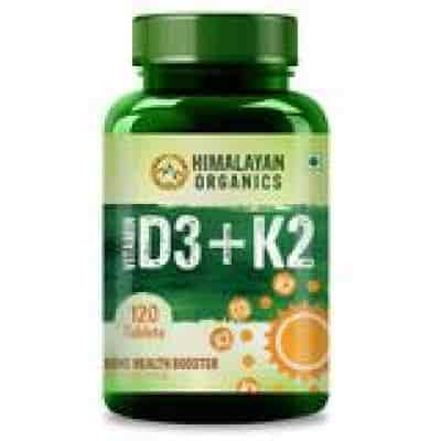 Buy Himalayan Organics Vitamin D3 with K2 as MK7 supplement