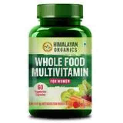 Buy Himalayan Organics Whole Food Multivitamin for Women Natural Vitamins & Minerals