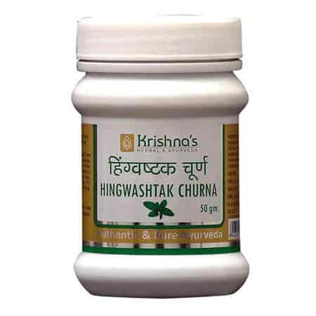 Buy Krishnas Herbal And Ayurveda Hingwashtak Churna Gives Relief From Gas