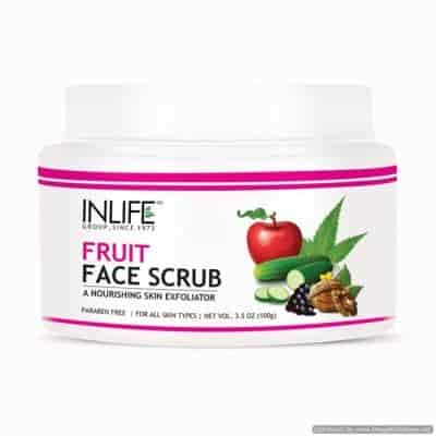 Buy Inlife Fruit Face Scrub, Paraben Free