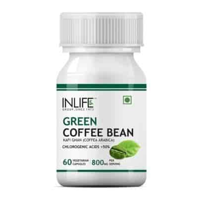 Buy INLIFE Green Coffee Bean Extract Capsules
