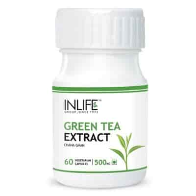 Buy Inlife Green Tea Extract 500 mg Capsules