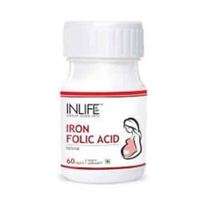Buy INLIFE Iron + Folic Acid Tablets