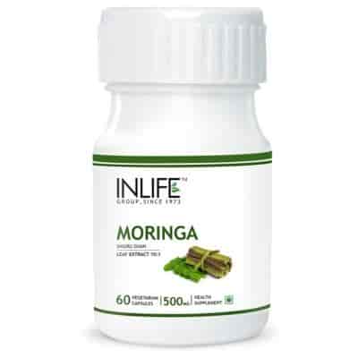 Buy Inlife Moringa Oleifera Leaf Extract Supplement 500 mg