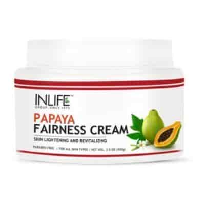 Buy INLIFE Natural Papaya Fairness Cream Moisturizer For Both Men and Women