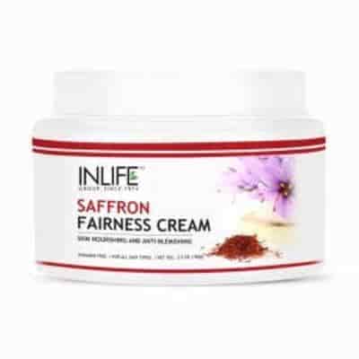 Buy INLIFE Natural Saffron Fairness Cream For Blemishes Dark Circles And Spots
