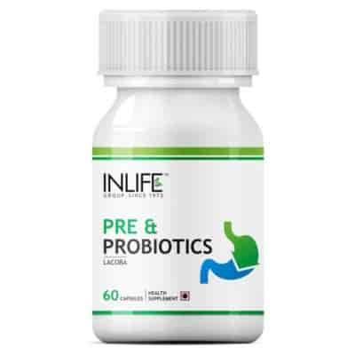 Buy INLIFE Pre and Probiotics Capsules