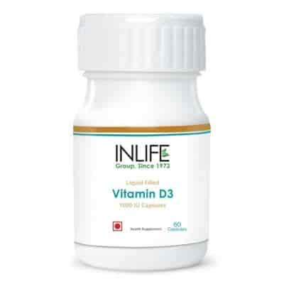 Buy INLIFE Vitamin D3 Capsules