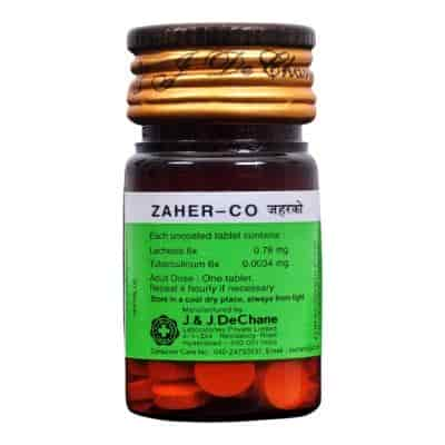 Buy J and J Dechane Zaher-Co Tabs