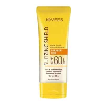 Buy Jovees Herbal Sun Zinc Shield SPF 60 PA +++