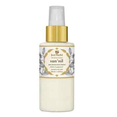 Buy Just Herbs Sunnil Jojoba-Grapeseed Moisturising Sun Protection Lotion