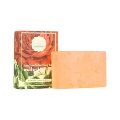 Buy Just Herbs Wild Indian Rose Handmade Bathing Bar