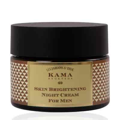 Buy Kama Ayurveda Skin Brightening Night Cream For Men