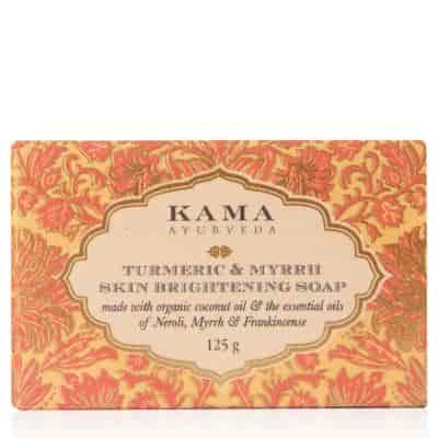 Buy Kama Ayurveda Turmeric and Myrrh Skin Brightening Soap