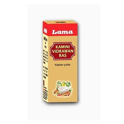 Buy Lama Pharma Kamini Vidrawan Ras - Kesar Yukt