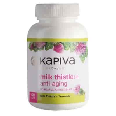 Buy Kapiva Ayurveda 100% Veg Milk Thistle + Anti - aging