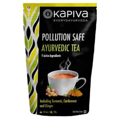 Buy Kapiva Pollution Safe Ayurvedic Tea with Ginger and Turmeric