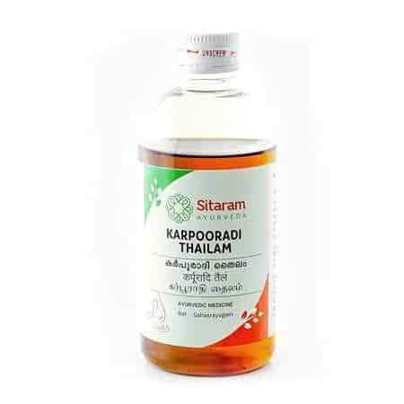 Buy Sitaram Ayurveda Karpooradi Tailam